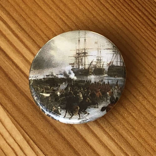 The French Cavalry Take the Battle Fleet (Badge)
