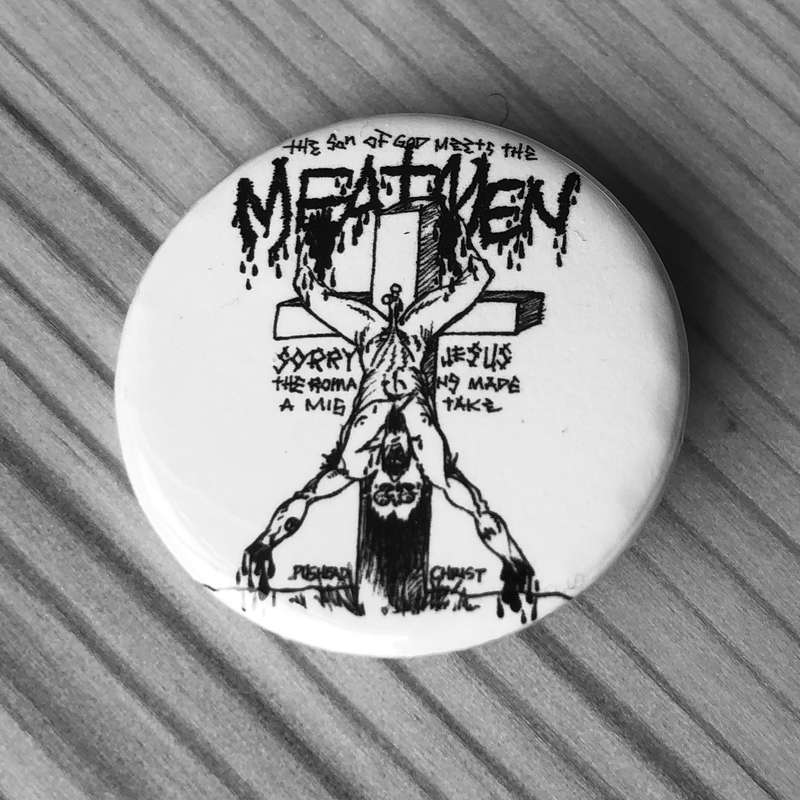 The Meatmen - The Son of God Meets (Badge)