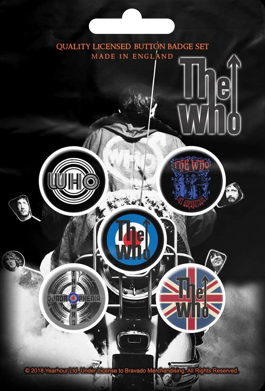The Who - Logo (Badge Pack)