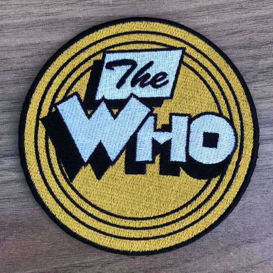 The Who - Logo (Yellow) (Embroidered Patch)