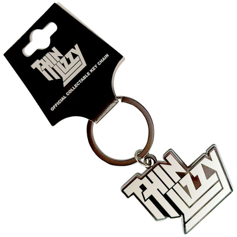 Thin Lizzy - White Logo (Keyring)