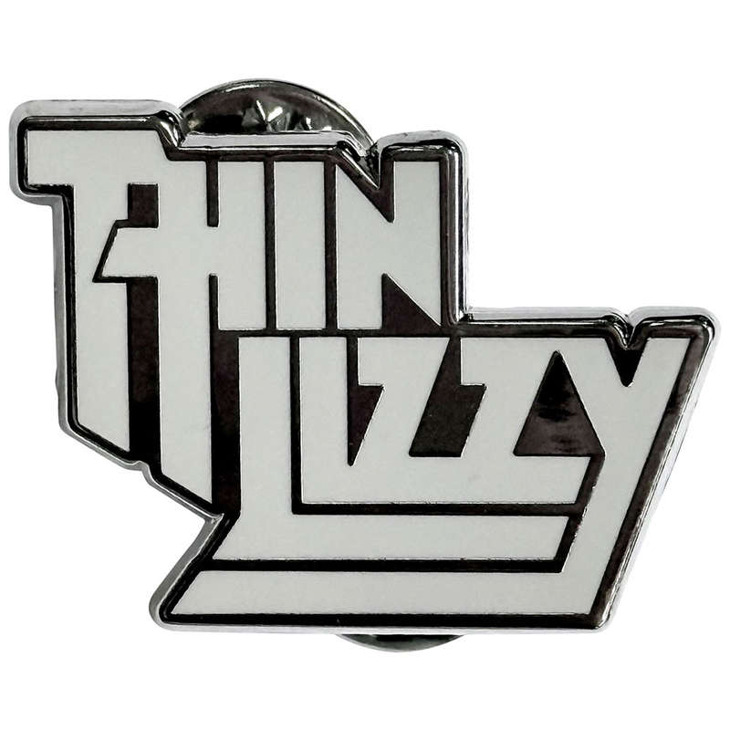 Thin Lizzy - White Logo (Metal Pin)
