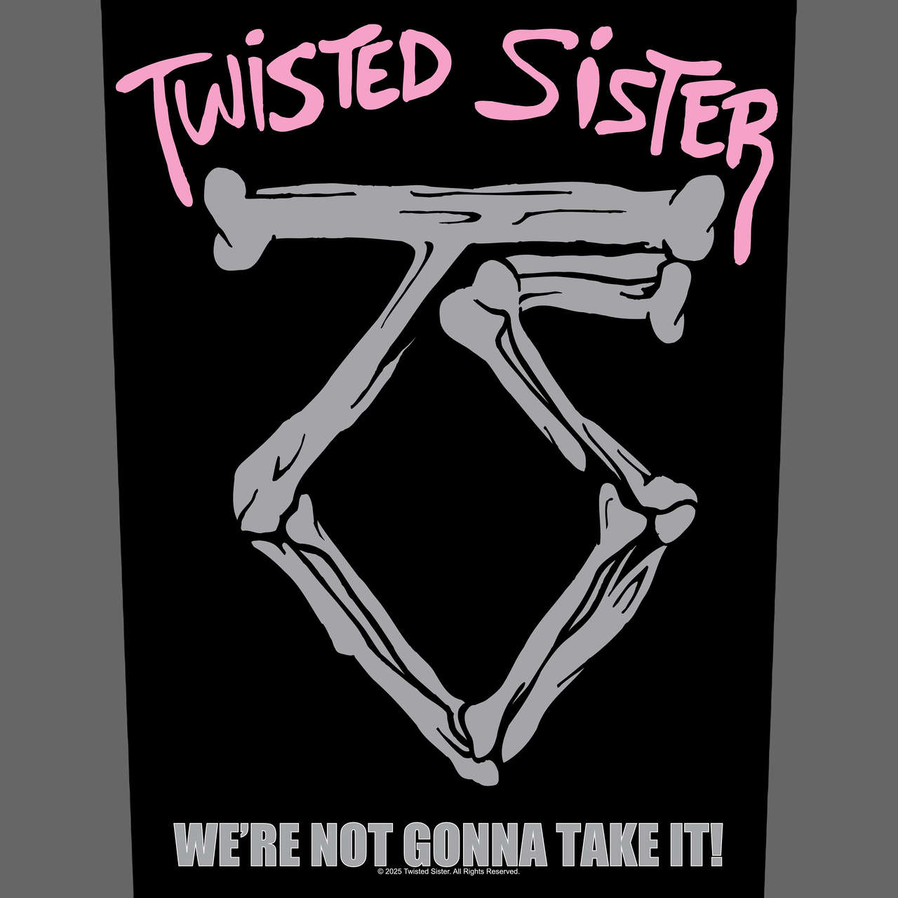 Twisted Sister - We're Not Gonna Take It (Backpatch)