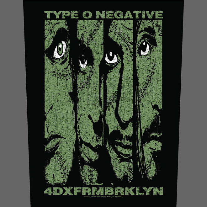 Type O Negative - Face / 4DXFRMBRKLYN (Backpatch)