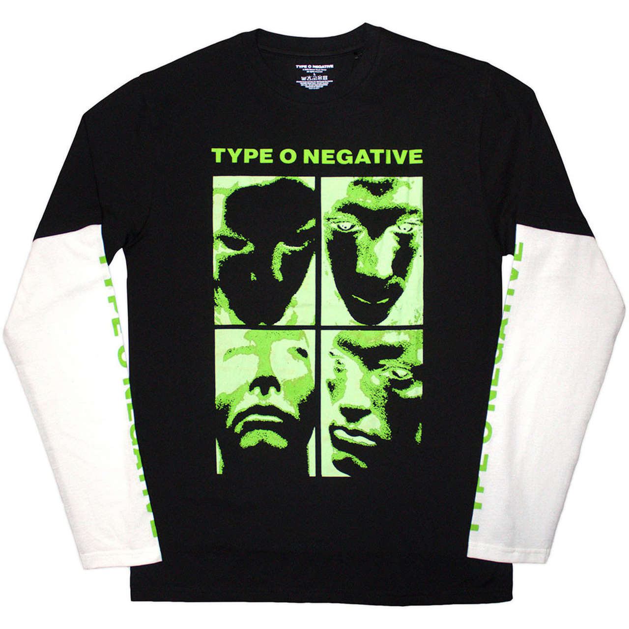 Type O Negative - Faces (Long Sleeve T-Shirt)
