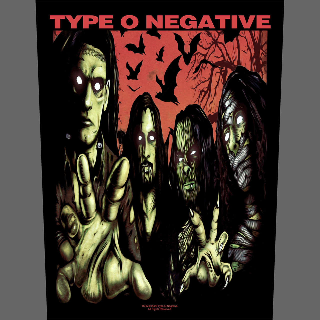Type O Negative - Halloween (Comic) (Backpatch)