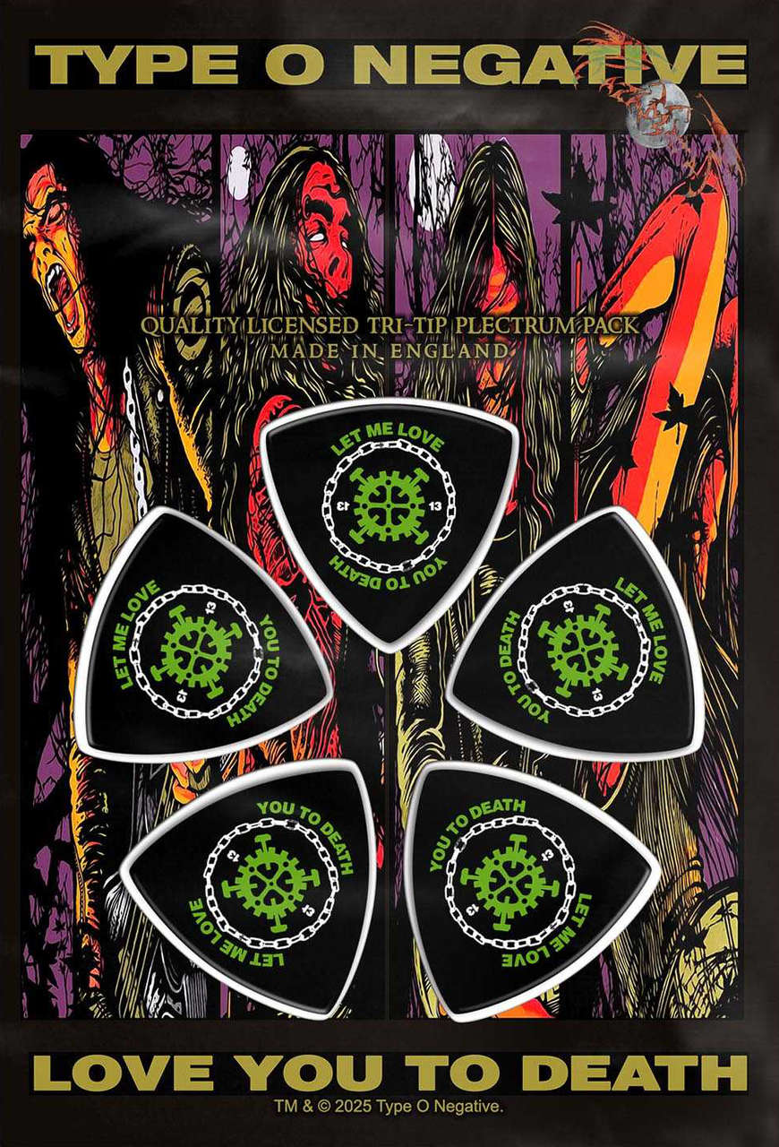Type O Negative - Love You to Death (Tri-Tip) (Plectrum Pack)