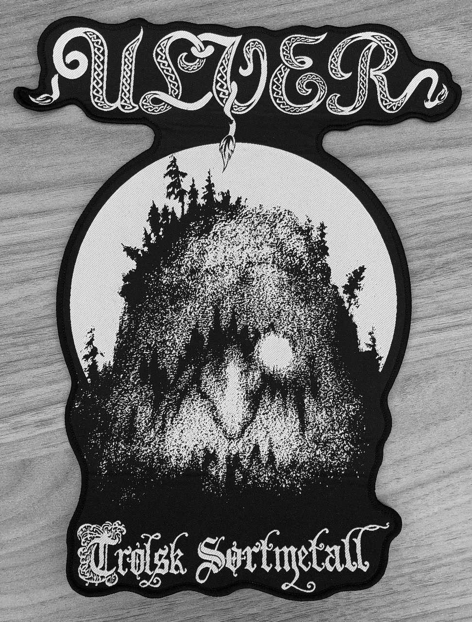 Ulver - Trolsk sortmetall (Backpatch)
