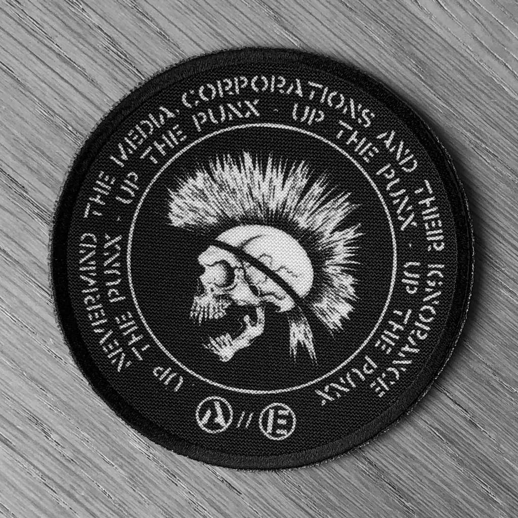 Up the Punx (Circle) (Printed Patch)