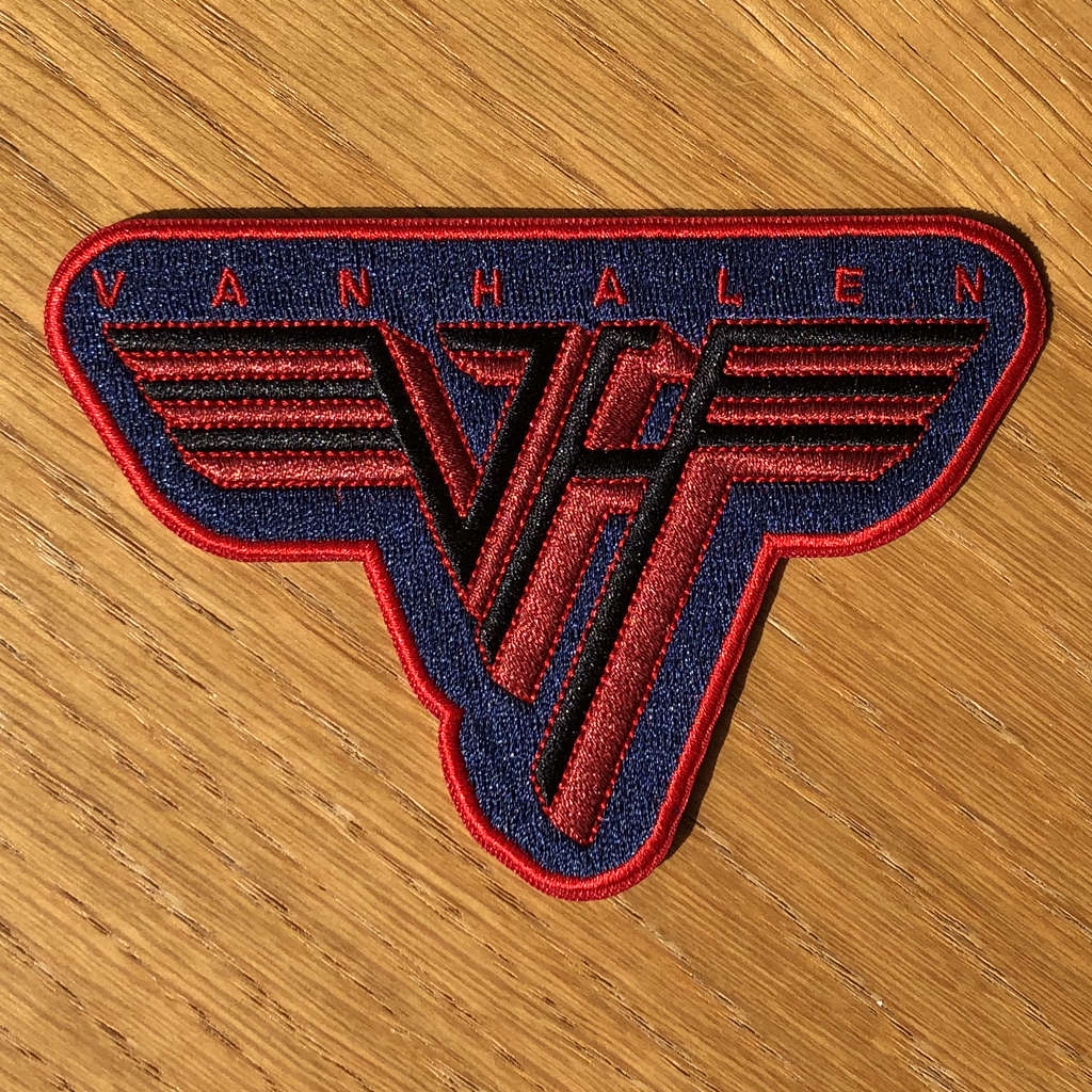 Van Halen - Red on Navy Logo (Embroidered Patch)