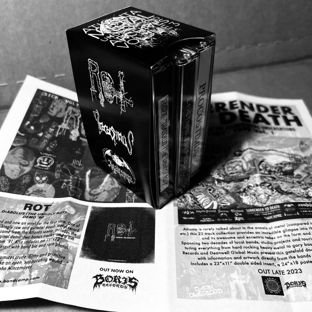 Various - Atlanta Metal Underground Archives: Volume 3 (3 Tape Box set) (Cassette)
