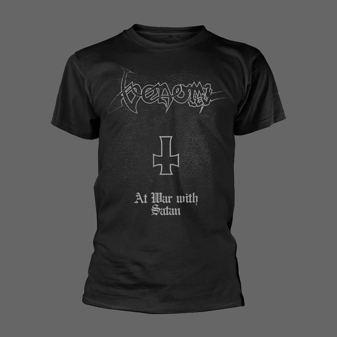Venom - At War with Satan (Grey) (T-Shirt)
