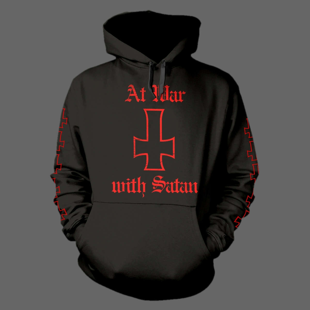 Venom - At War with Satan (Old Logo) (Red) (Hoodie)