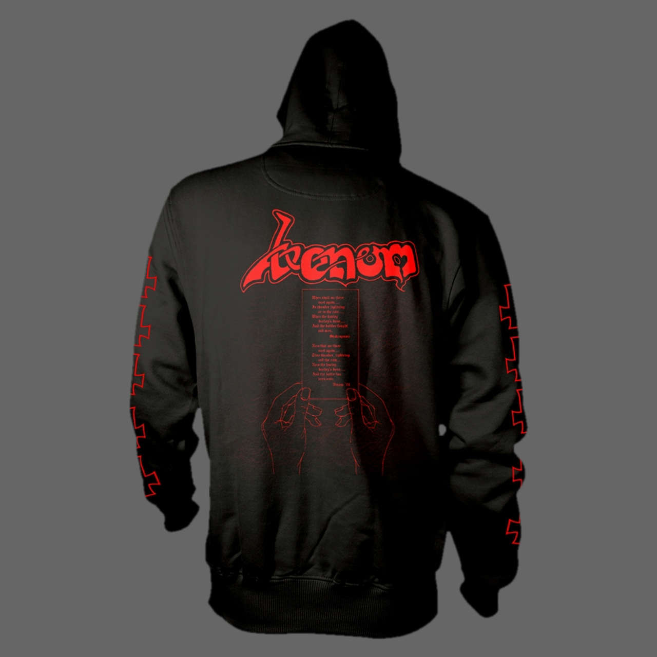 Venom - At War with Satan (Old Logo) (Red) (Hoodie)