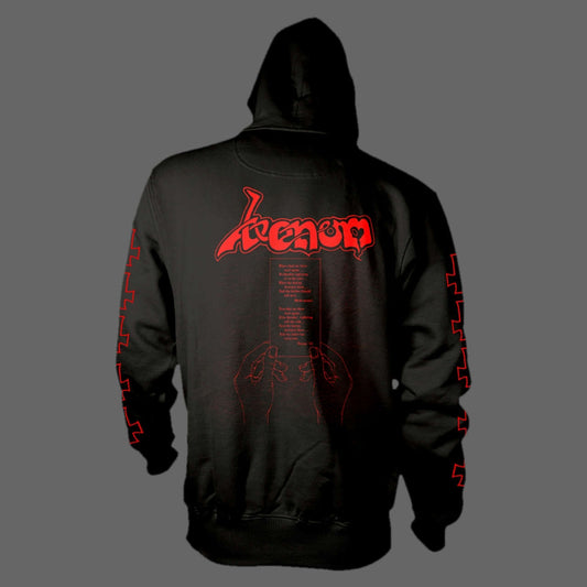 Venom - At War with Satan (Old Logo) (Red) (Hoodie)