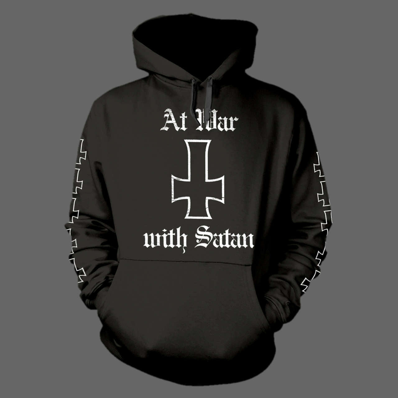 Venom - At War with Satan (Old Logo) (White) (Hoodie)