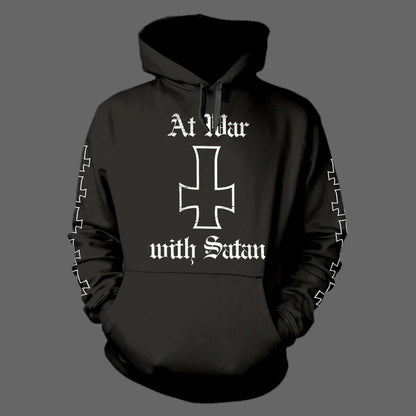 Venom - At War with Satan (Old Logo) (White) (Hoodie)
