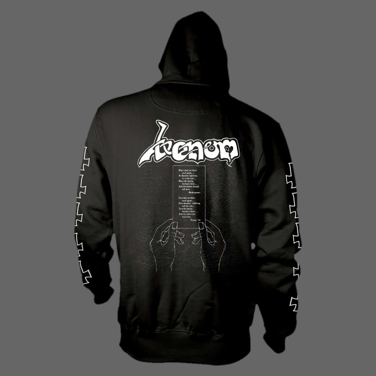 Venom - At War with Satan (Old Logo) (White) (Hoodie)