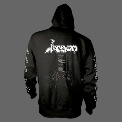 Venom - At War with Satan (Old Logo) (White) (Hoodie)