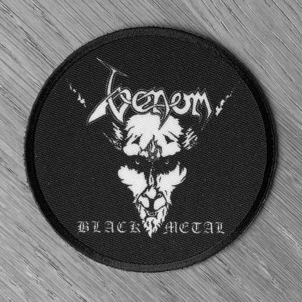 Venom - Black Metal (Circle) (Printed Patch)