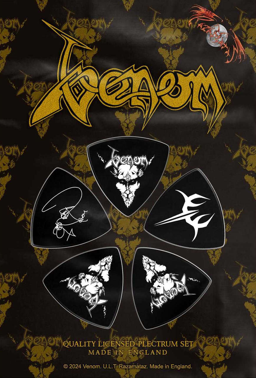 Venom - Black Metal (Tri-Tip) (Plectrum Pack)