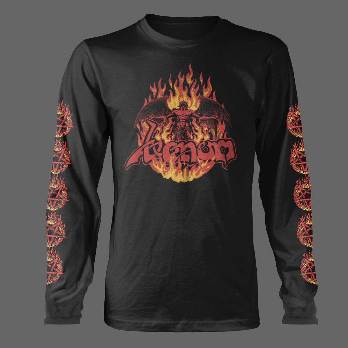Venom - Demon in Fire (Long Sleeve T-Shirt)