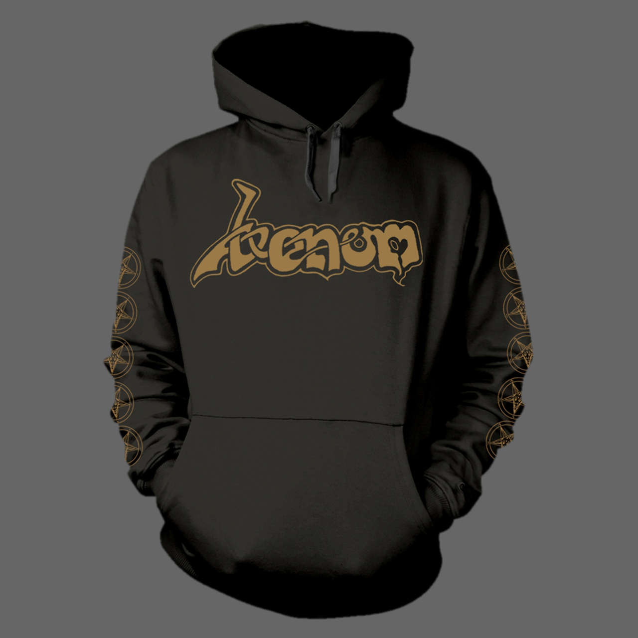 Venom - Gold Old Logo (Hoodie)
