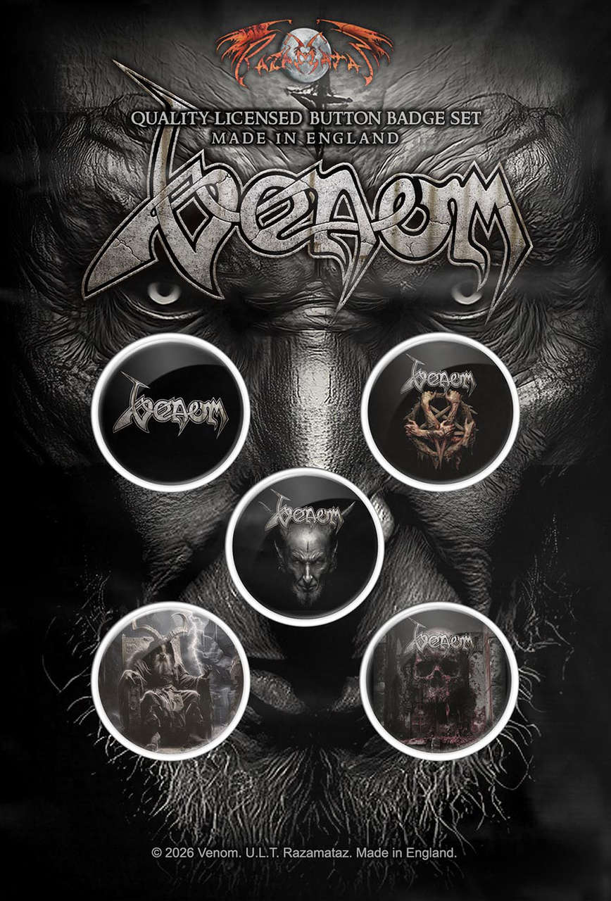 Venom - Into Oblivion (Badge Pack)