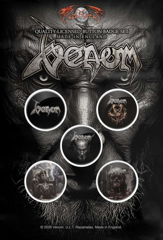 Venom - Into Oblivion (Badge Pack)