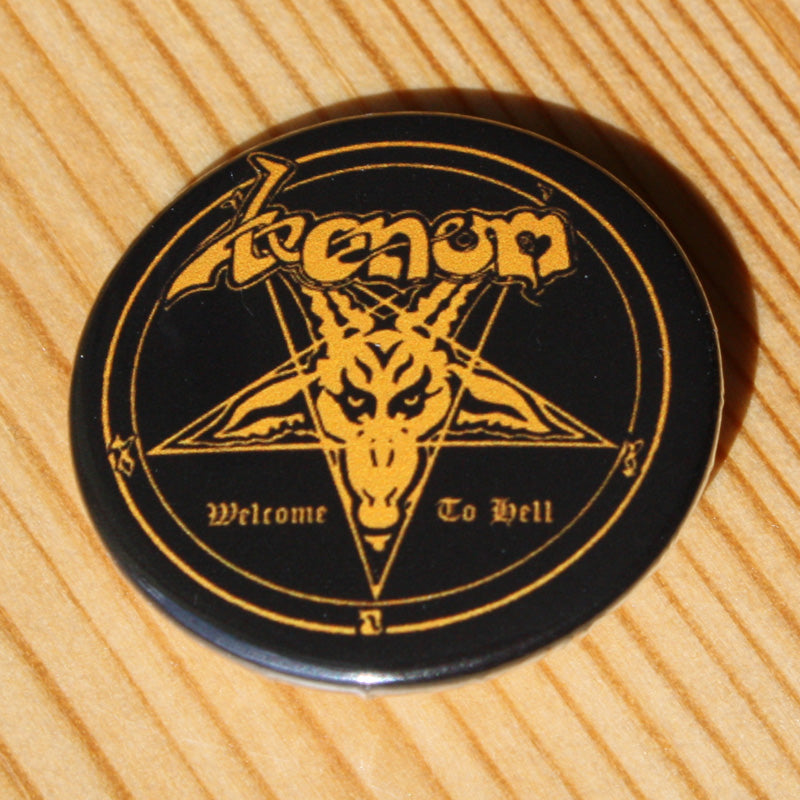 Venom - Welcome to Hell (Badge)