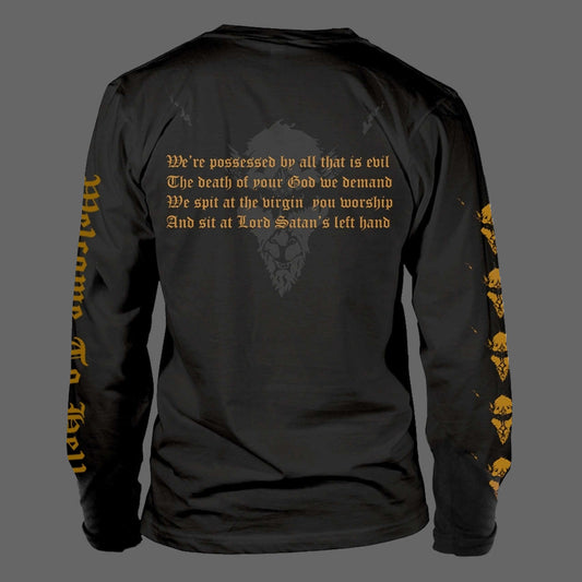 Venom - Welcome to Hell (Gold) (Long Sleeve T-Shirt)