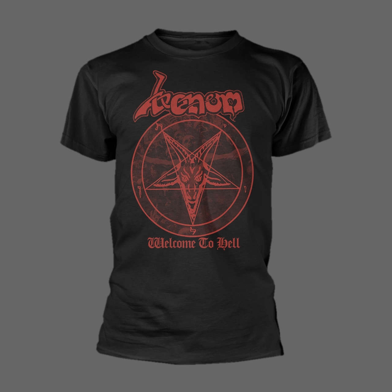 Venom - Welcome to Hell (Old Logo) (Red) (T-Shirt)