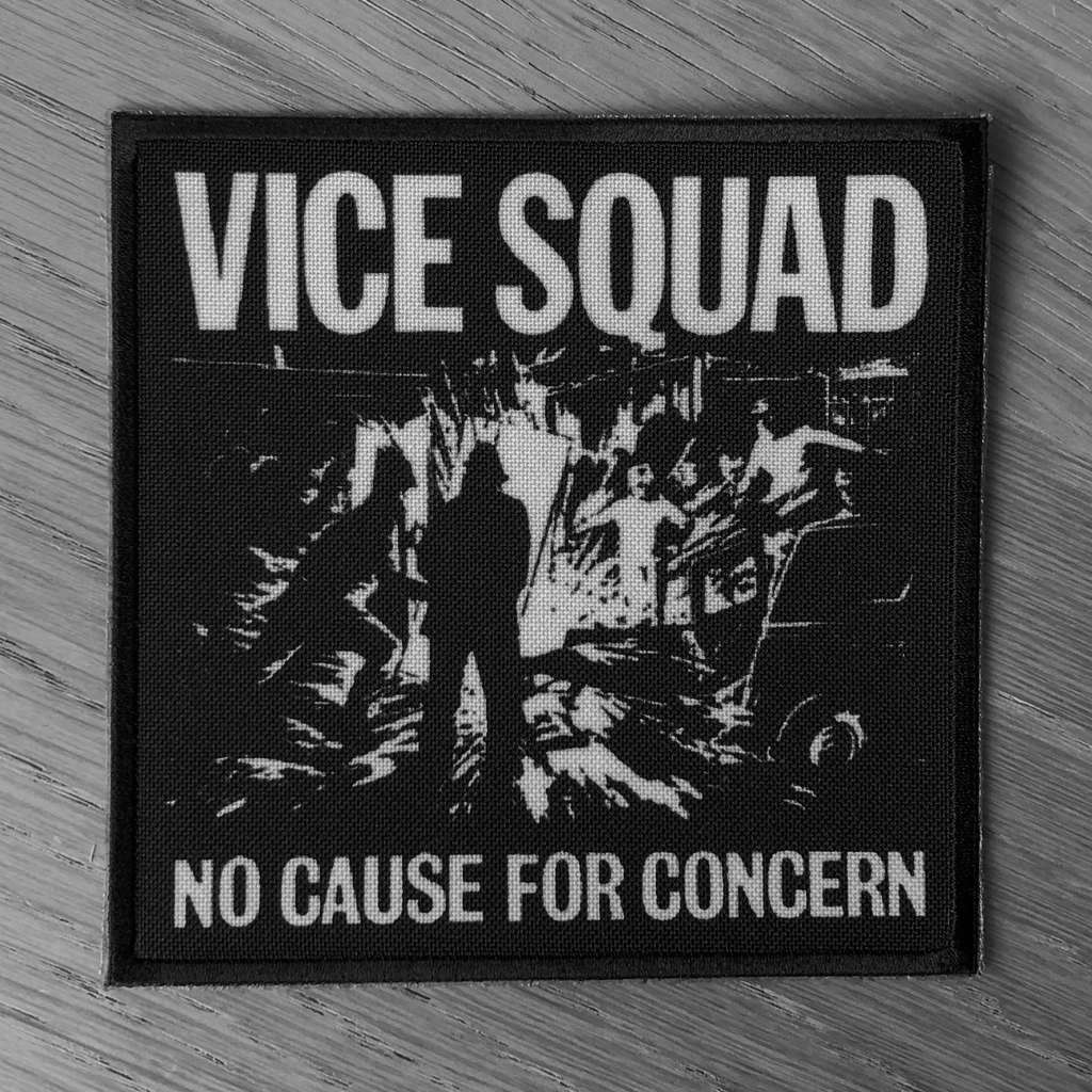 Vice Squad - No Cause for Concern (Printed Patch)