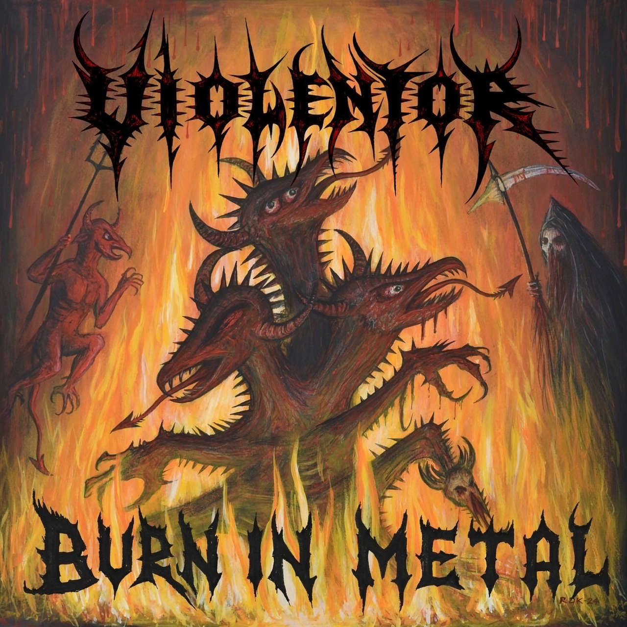 Violentor - Burn in Metal (CD)