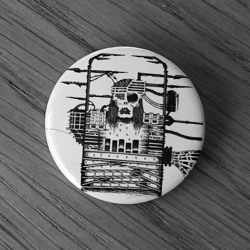 Voivod - Dimension Hatross (Black & White) (Badge)