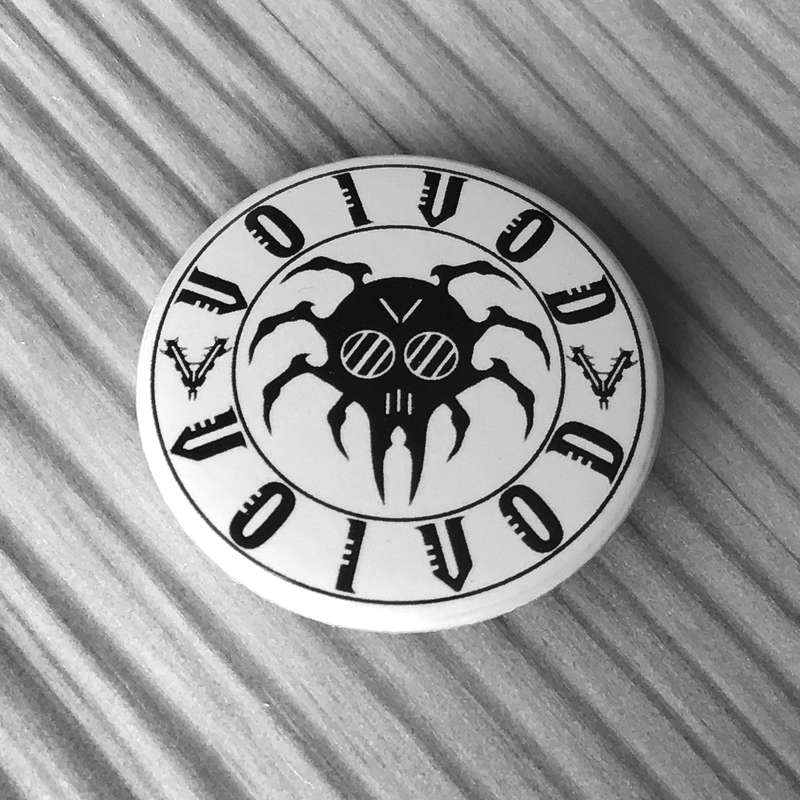 Voivod - Voivod (White) (Badge)