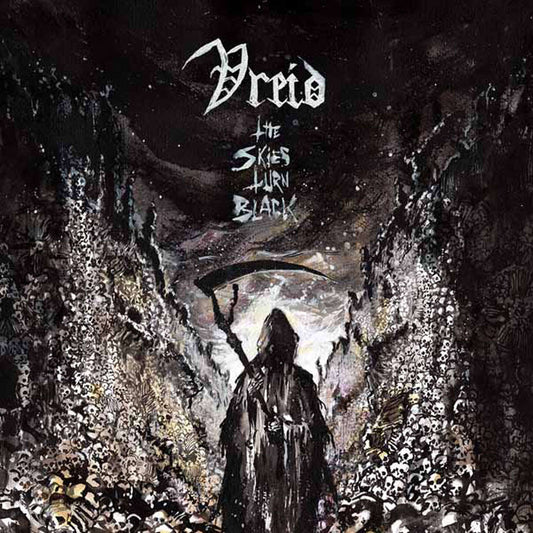 Vreid - The Skies Turn Black (Black Marble Edition) (LP)