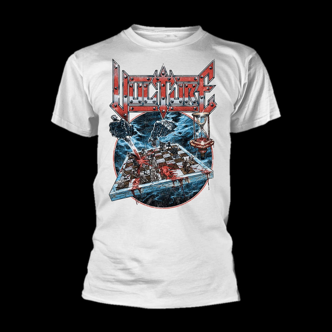 Vulture - Sentinels (Heavier than Time) (White) (T-Shirt - Released: 31 July 2026)
