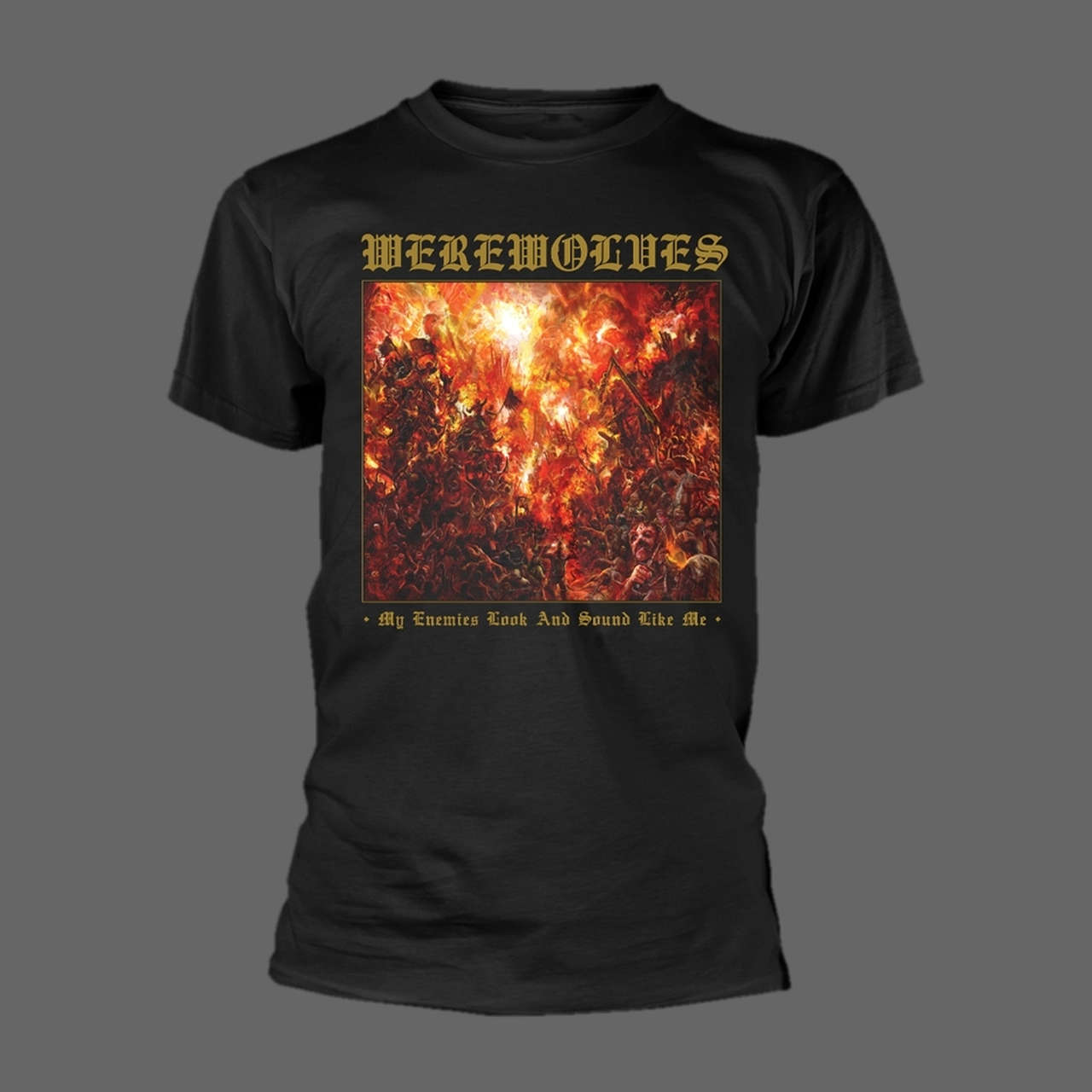 Werewolves - My Enemies Look and Sound Like Me (T-Shirt - Released: 21 February 2025)