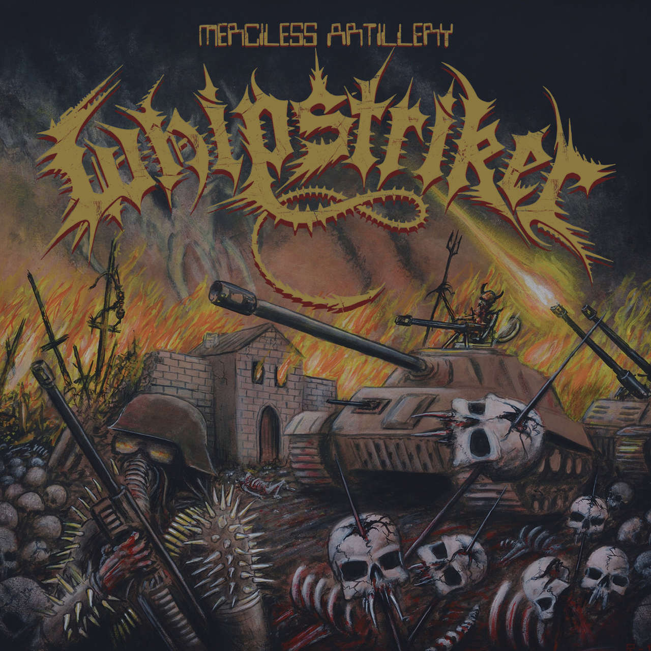 Whipstriker - Merciless Artillery (CD)