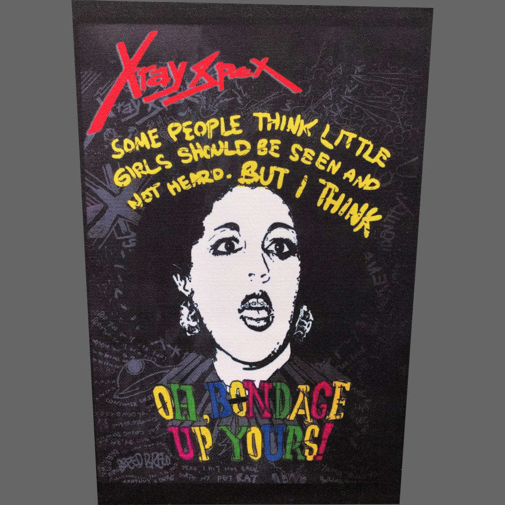 X-Ray Spex - Oh Bondage Up Yours (Colour) (Backpatch)