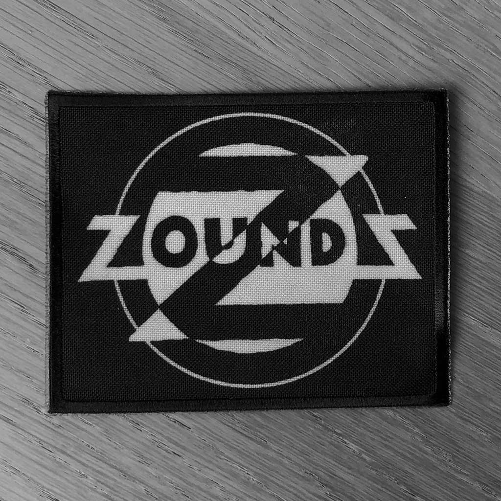 Zounds - White Logo (New) (Printed Patch)