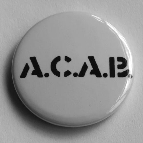 The 4-Skins - A.C.A.B. (Black) (Badge)