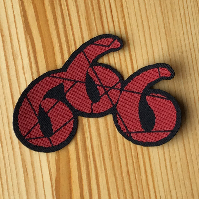 666 (Cutout) (Woven Patch)