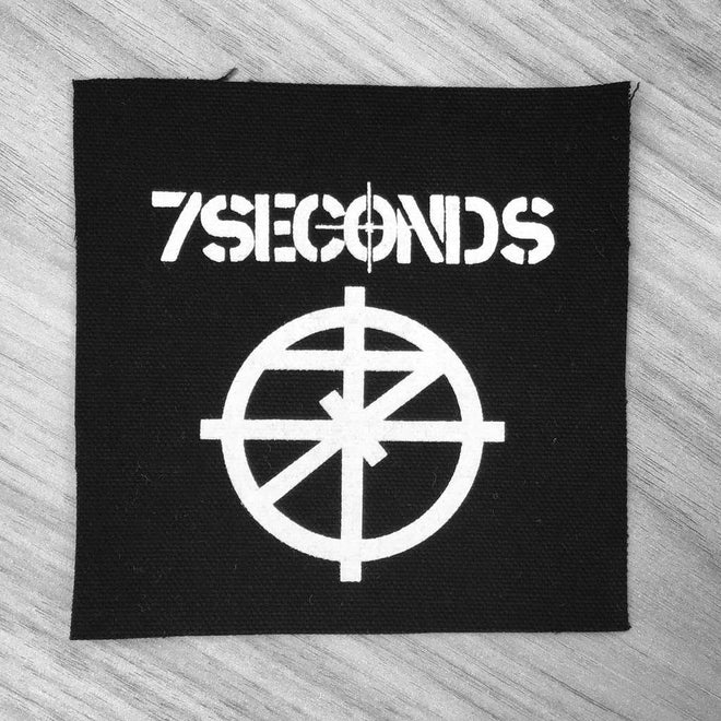 7 Seconds - White Logo (Printed Patch)
