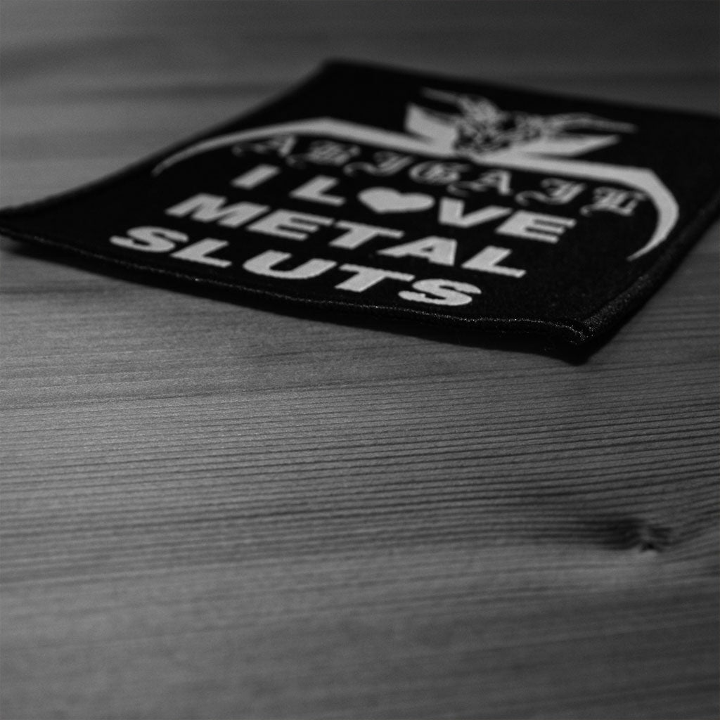 Abigail - I Love Metal Sluts (Woven Patch)