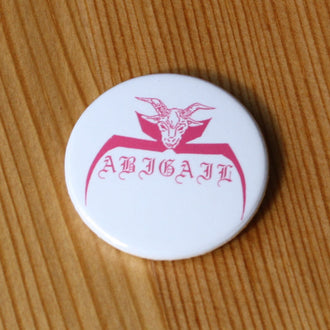 Abigail - Logo (Pink on White) (Badge)