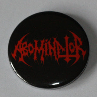 Abominator - Red Logo (Badge)