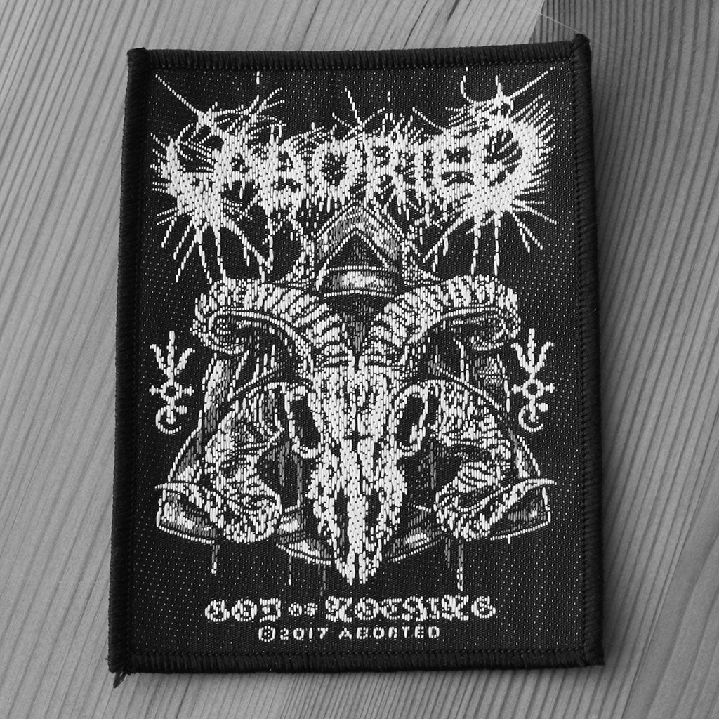 Aborted - God of Nothing (Woven Patch)