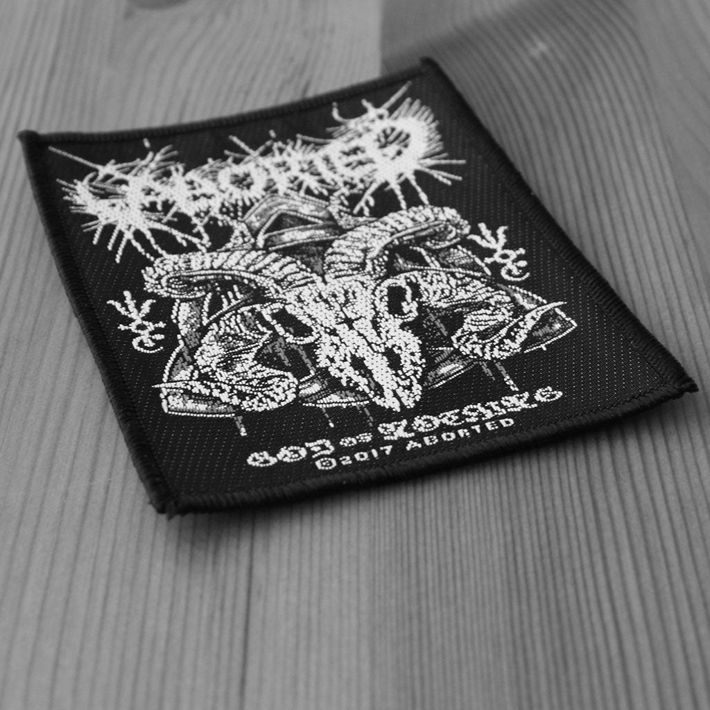 Aborted - God of Nothing (Woven Patch) | Todestrieb